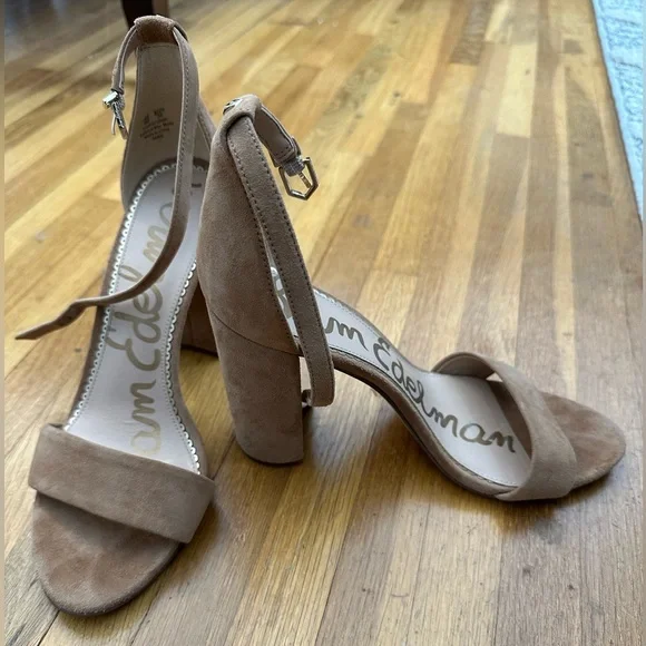 *last chance!!* Sam Edelman | Women’s light brown block heels - Picture 1 of 16
